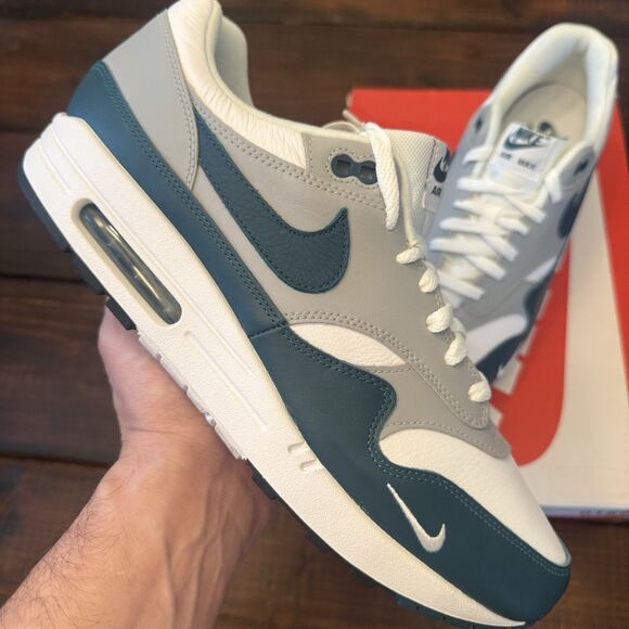 Nike Air Max 1 LV8 Dark Teal Green Shoes main image 5